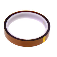 Скотч Kapton Tape (15 мм* 33 м) +260°С односторонний термостойкий