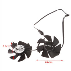 Вентилятор для nVidia GTX 1630, 1650 (комплект 2 шт)