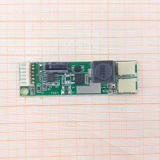 Драйвер LED подсветки OEM (IN 12-24V, OUT 9V, 2 ленты)