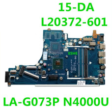 Мат. плата LA-G073P/N4000 EPK50 LA-G073P N4000, Celeron N4000 DDR4, с разбора