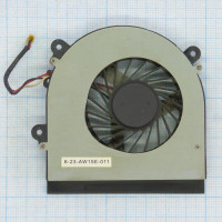 Вентилятор MSI Q2556 Clevo W150 W350 W370 VER-1 (6-23-AW15E-011), 3pin, Б/У