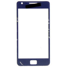 Защитное стекло Samsung Galaxy S GT-I9100 2.5D синее