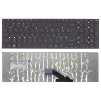 Клавиатура Packard Bell Q5WS1 черная без рамки Г-образный Enter, с разбора