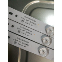 Подсветка 32" CC02320D591V09 2 ленты 7LED 3V, NEW