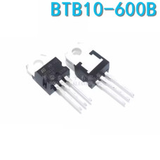 Симистор BTB10-600B, 600V, 10A, 60mA, TO-220AB