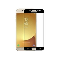 Защитное стекло Samsung J730F Galaxy J7 (2017) черное, полное
