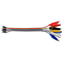 Кабель 10pin папа - крокодил, 30 см