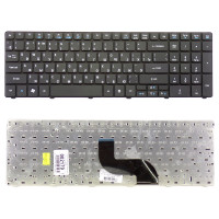 Клавиатура Acer Aspire 5810T, 5410T, 5536, 5536G черная плоский Enter, островки