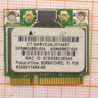 Модуль Wi-Fi Broadcom BCM94312HMG, mini PCI-E, 802.11 a/b/g, Б/У (Модуль Wi-Fi и Bluetooth)