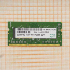 Память SODIMM DDR3L Apacer 2Gb 1600 МГц (PC3-12800) 76.A305G.C4D0B, Б/У