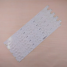 Подсветка 43" LED43D10A-ZC14FG-01 LED43D10B-ZC14FG-01, 12 лент, 10LED, 3V, 845 мм