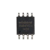 W25Q64FVSIG SPI 64Mbit 2.7-3.6V SOIC-8