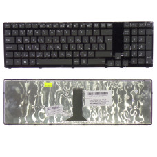Клавиатура Asus K93 черная, рамка черная