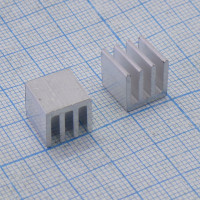 Алюминиевый радиатор 10x10x10 мм