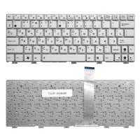 Клавиатура Asus Eee PC X101, X101C, X101H, X101CH белая, без рамки