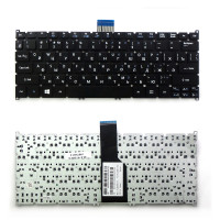 Клавиатура Acer Aspire S3, S5, S3-391, S3-951, S5-391 черная, без рамки, Г-образный Enter