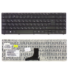 Клавиатура Packard Bell SL51 черная, Г-образный Enter