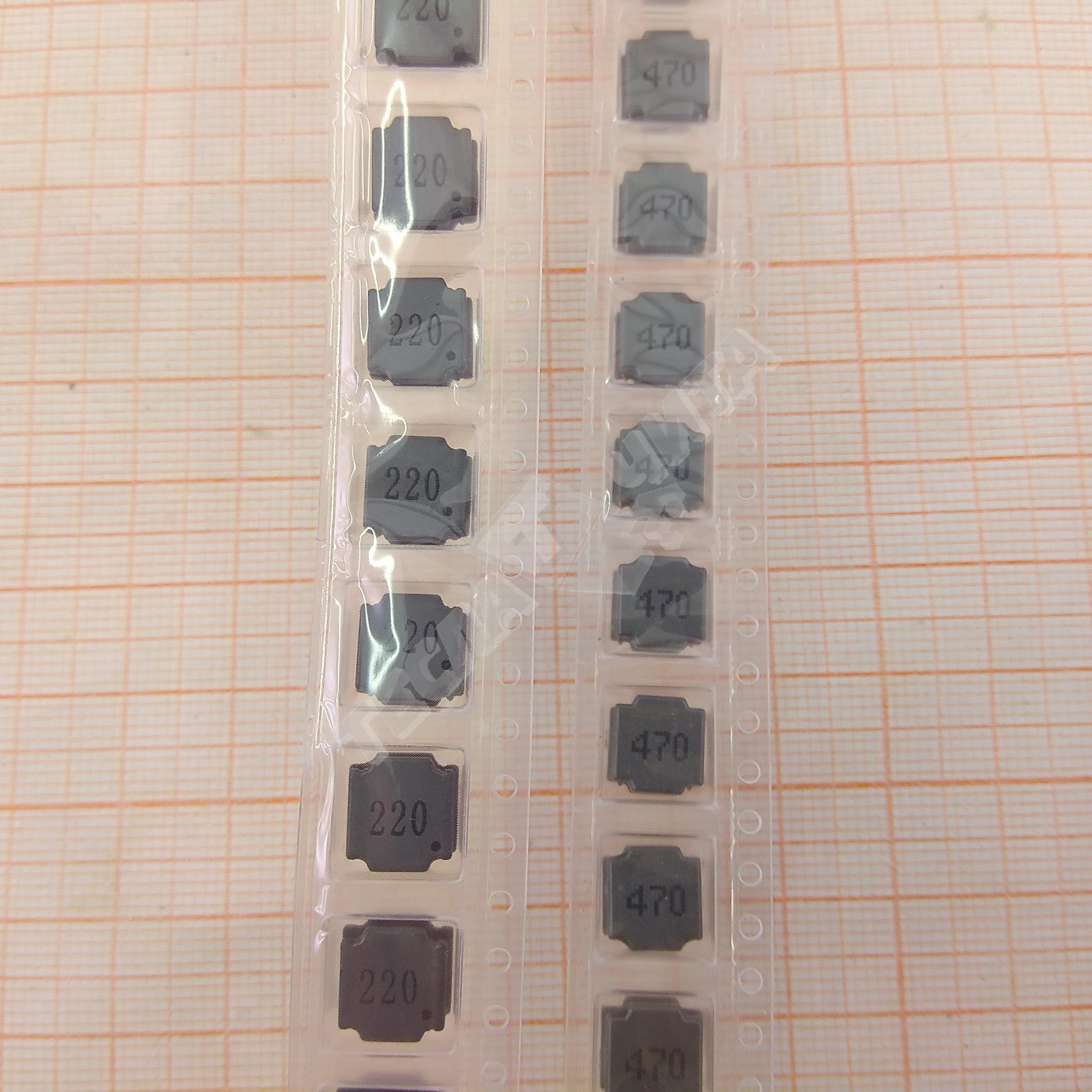 Дроссель NR8040, 0.25W, 22uH - 47uH