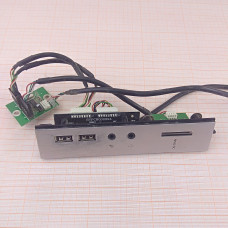 Плата USB 2.0 хаб 2x, CR USB 2.0