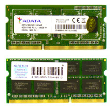 SODIMM DDR3L ADATA 4Gb 1600 МГц (PC3-12800) [AM1L16BC4R1-B1WS]