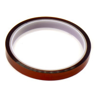 Скотч Kapton Tape (10 мм* 33 м) +260°С односторонний термостойкий