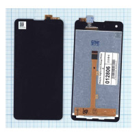 Дисплей HighScreen Omega Prime S черный с тачскрином