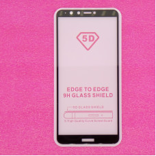 Защитное стекло Huawei Y9 (2018), Enjoy 8 plus 5D черное