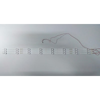 Подсветка 43" 06-43F5-3030-0D22-3X8-782X12-190719-A, 3 ленты, 8LED, 3V, 769 мм