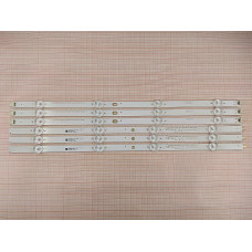 Подсветка 43" GC43D08-ZC22AG-25E 8S1P 0.8T (6 лент) A+B 8LED 3V 850мм