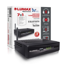 Приставка ТВ Lumax DV4210HD, Android, HDMI, 3RCA, Wi-Fi 2.4 GHz + 5 Ghz, 1xUSB