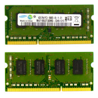 SODIMM DDR3 Samsung 4Gb 1333 MHz (PC3-10600) [M471B5273DM0-CH9] Б/У