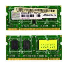SODIMM DDR2 Transcend 1Gb 800 МГц (PC2-6400) [JM800QSU-1G] Б/У