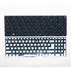 Клавиатура Acer Aspire E5-573 /Nitro VN7-572G VN7-592G черная без рамки с подсветкой, NEW