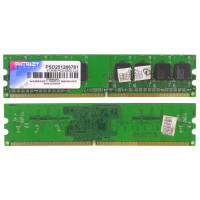 Память DIMM DDR2 Patriot 512Mb, 667 МГц (PC2-5300), Б/У
