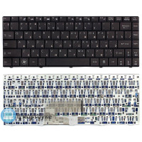 Клавиатура MSI X-Slim X300, X320, X330, Megabook CR400, CR420 Series черная, без рамки, плоский Ente