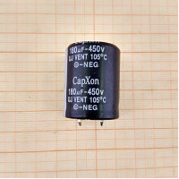 Конденсатор 450V 180uf (25х30) CapXon