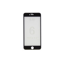 Защитное стекло iPhone 6/6S Plus 4D черное