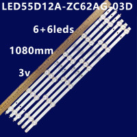 Подсветка 55" LED55D12A-ZC62AG-08D (3 ленты A+B) 12LED 3V 1 080мм, NEW