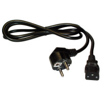 Кабель евровилка 220V - IEC 320 C13, 1.5 м (OEM)