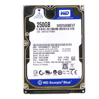 HDD 2.5" Western Digital WD2500BEVT 250Gb SATA-II 8Mb 5400rpm с разбора