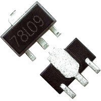 78L09 стабилизатор 9V 0,1A SOT-89-3