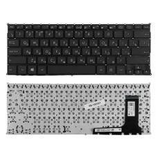 Клавиатура Asus TP201SA черная, без рамки, плоский Enter