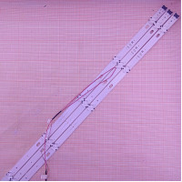 Подсветка 43" LC4349 0086A 3PCM00785A, 3 ленты, 7LED, 3V, 825мм, с разбора