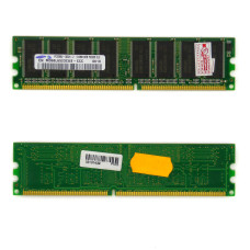 Память DIMM DDR Samsung 512 Мб, 400 МГц (PC-3200) CL3 2.6V, Б/У