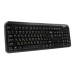 Клавиатура Gembird KB-8330U-BL черная, USB